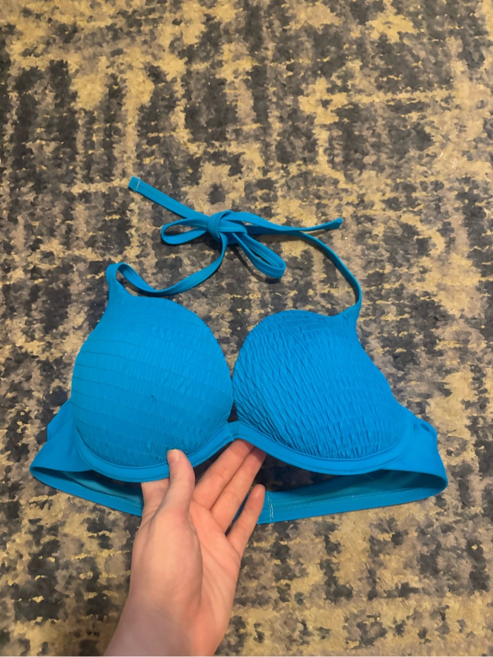 American Eagle Padded underwire Halter Bikini Top